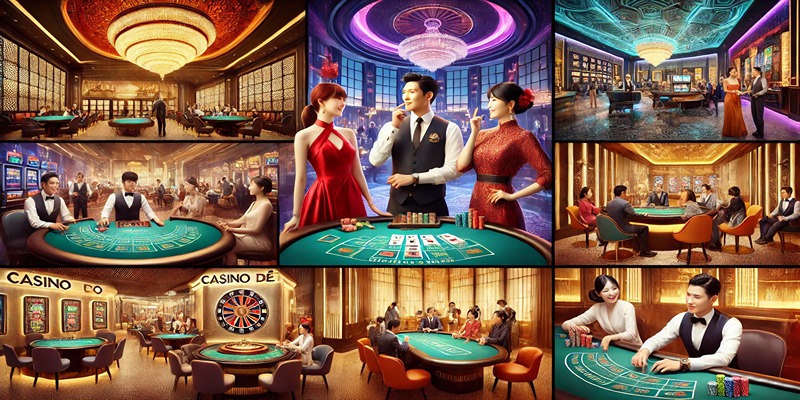 Khám phá những sảnh cược độc đáo tại casino Kubet