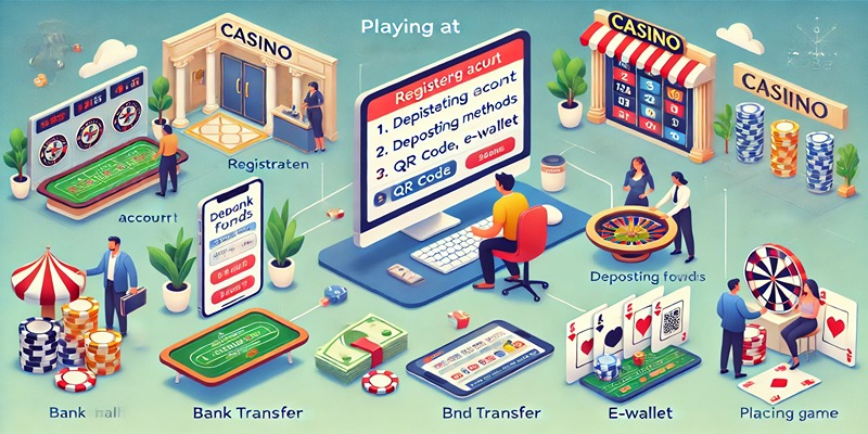 Các bước đơn giản để bắt đầu chơi tại casino Kubet